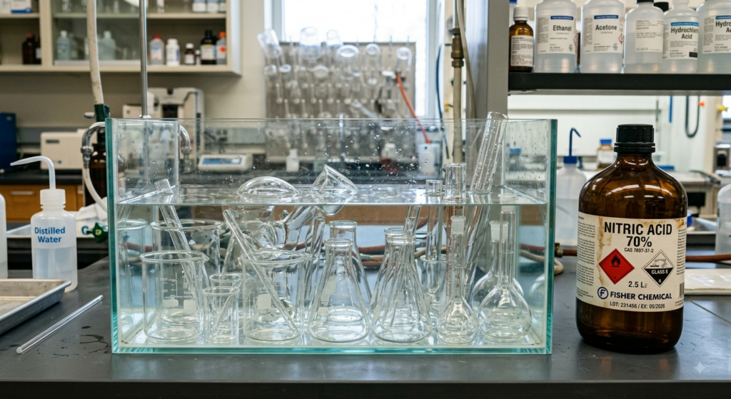 Glassware washing